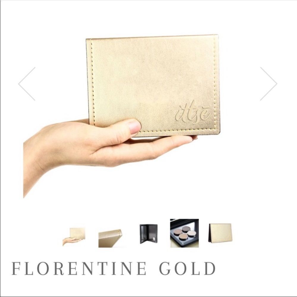 Ittse Florentine Gold Fulton Magnetic Palette New in Box